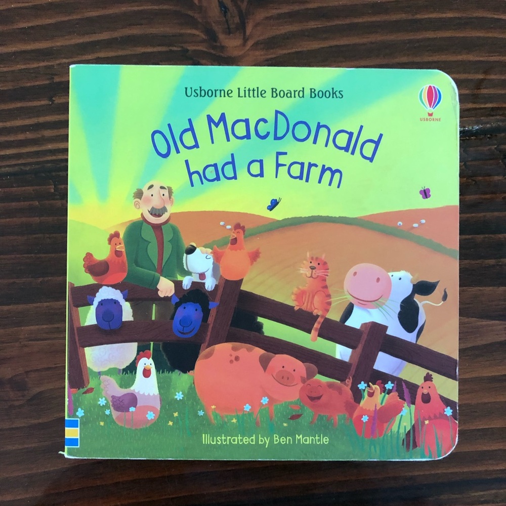 Old MacDonald had a Farm block book